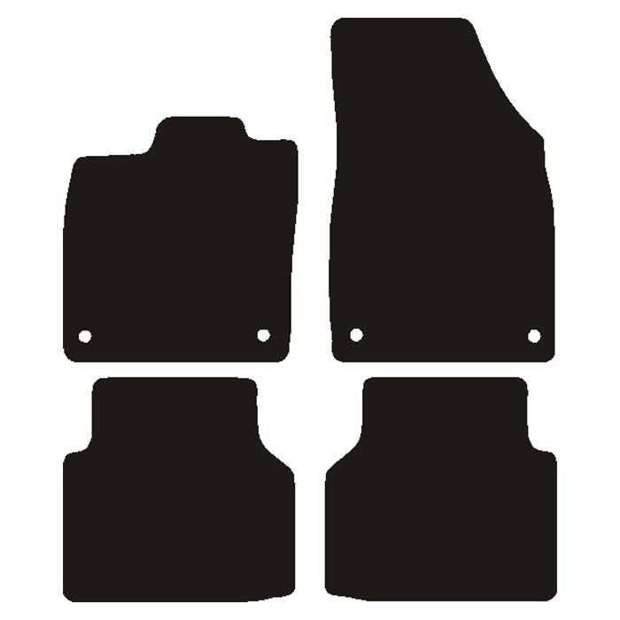 Avant Bilmåtter Velour — Kompatibel med VW ID.4 E21 og ID.5 E39 (2020-)