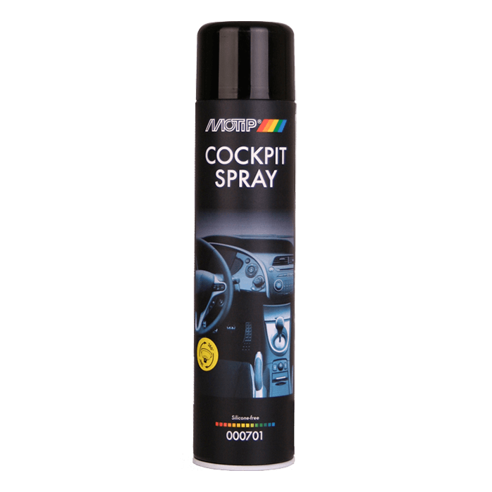 Motip, Cockpit Spray 600 ml - Instrumentbræt og Plastbeskyttelse