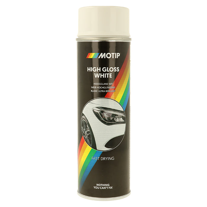 Motip, Universallak Hvid Højglans 500ml.