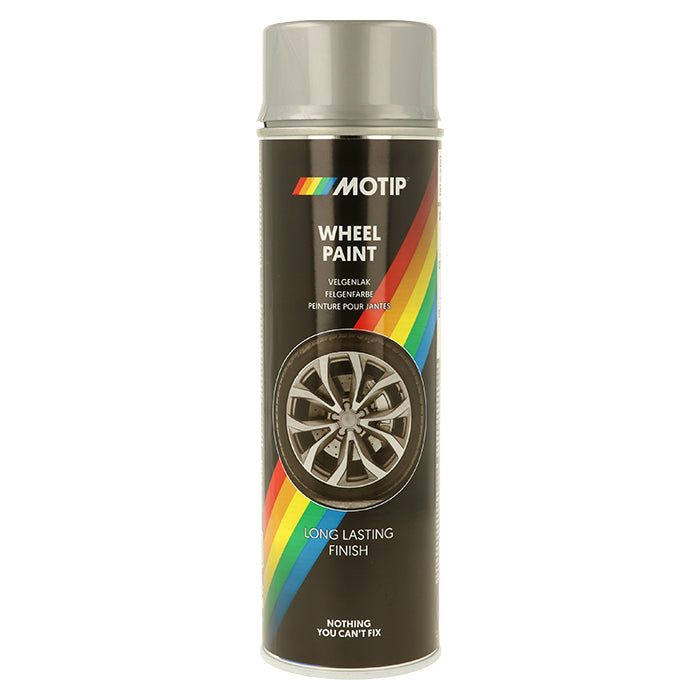 Motip, Universallak Fælgspray Sølv 500ml.