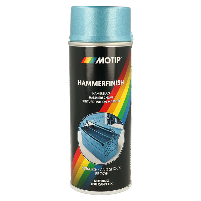 Motip, Hammerlak Spray Blå 400ml.