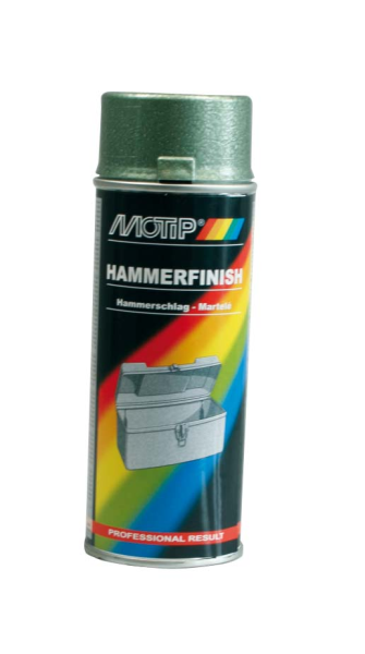 Motip, Hammerfinish Spraymaling Grøn 400ml