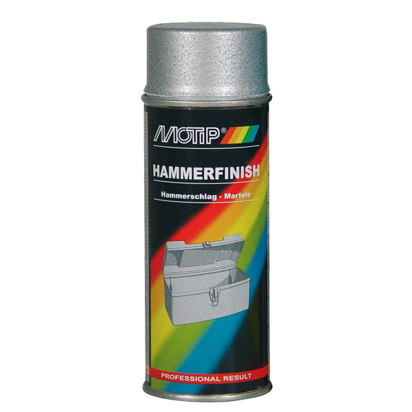 Motip, Hammerfinish Sølvspray 400ml