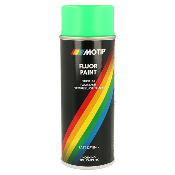 Motip, Flouriserende Spray 400ml Grøn