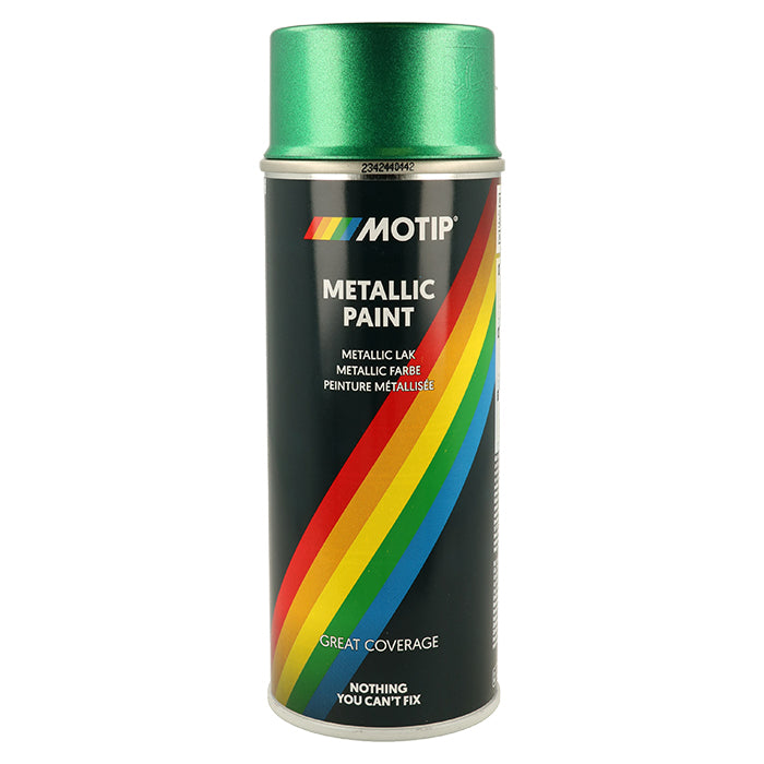 Motip, Metallic Effekt Lak 400ml Grøn