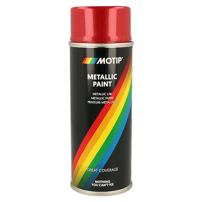 Motip, Metallic Effekt Lak 400ml Rød