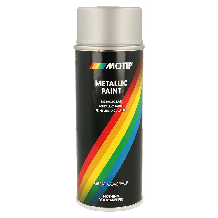 Motip, Metallic Effekt Lak 400ml Sølv