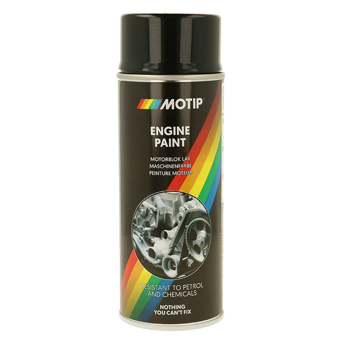Motip, Motormaling Sort 150 Grader 400ml.