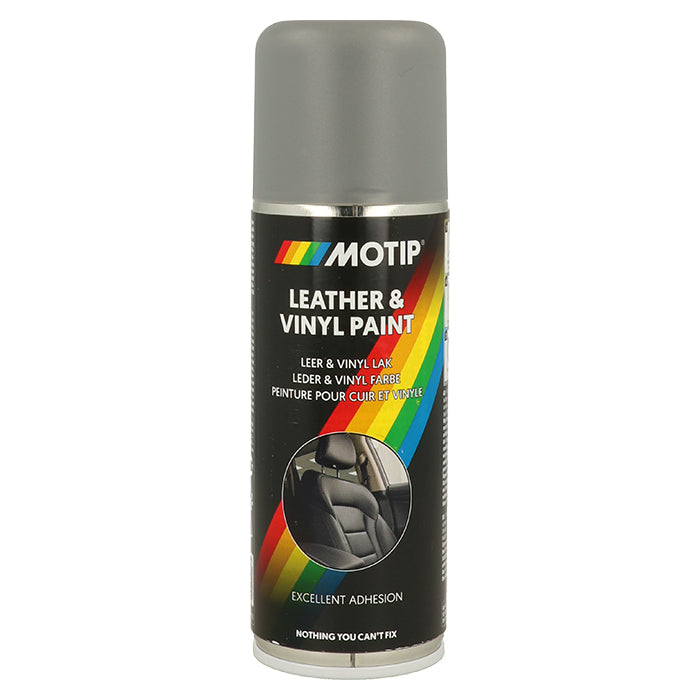 Motip, Læder Og Vinyl Maling Grå 200ml