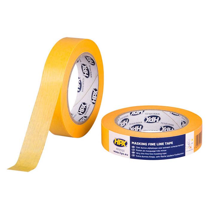 HPX, Orange Fine Line Masking Tape 24mm x 50m