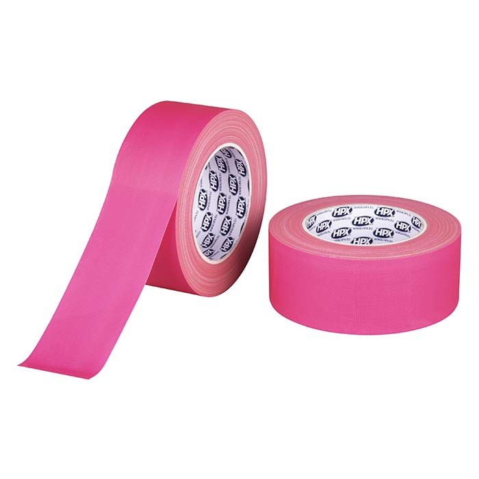 HPX, Fluo Pink Gaffa Tape 50mm x 25m Non-Reflective