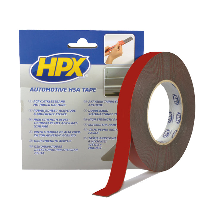 HPX, Dobbeltklæbende Tape 9mm x 10m