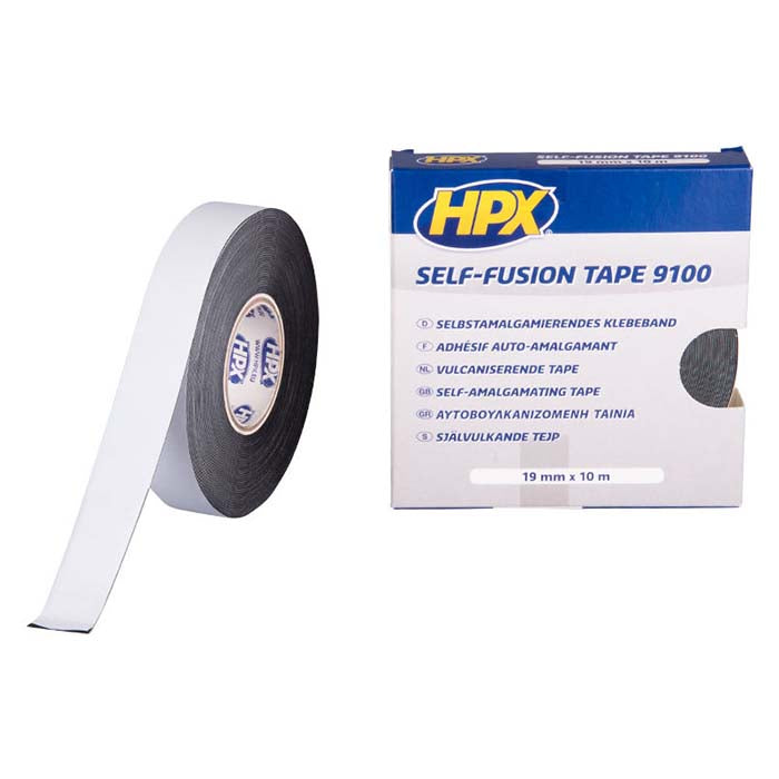 HPX, Sort Selvvulkaniserende Tape 25mm x 10m