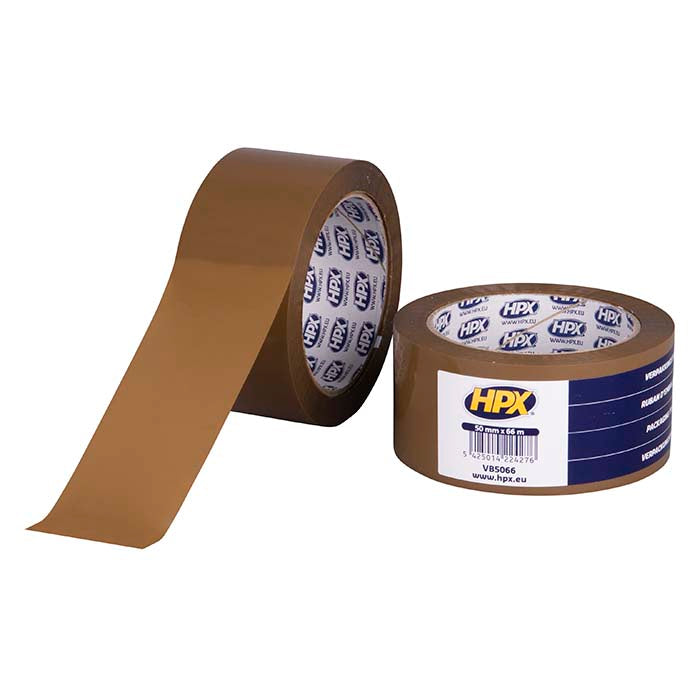 HPX, Eco-Friendly Brun Pakketape 50mm x 66m