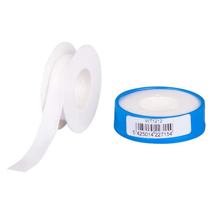 HPX, Vandtæt PTFE Tape Hvid 12mm x 12m