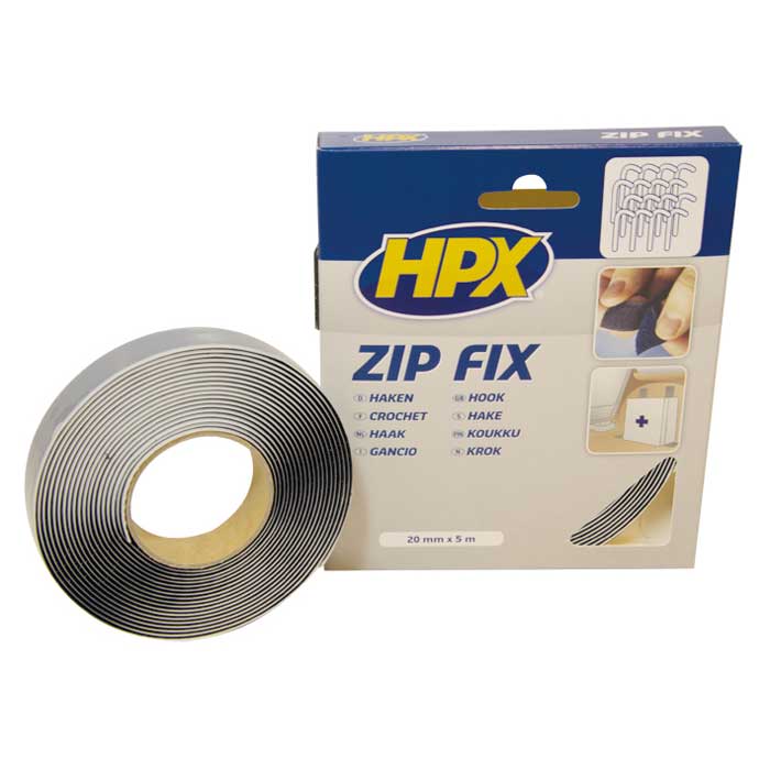 HPX, Stærk Krog Velcro Tape - 20mm x 5m