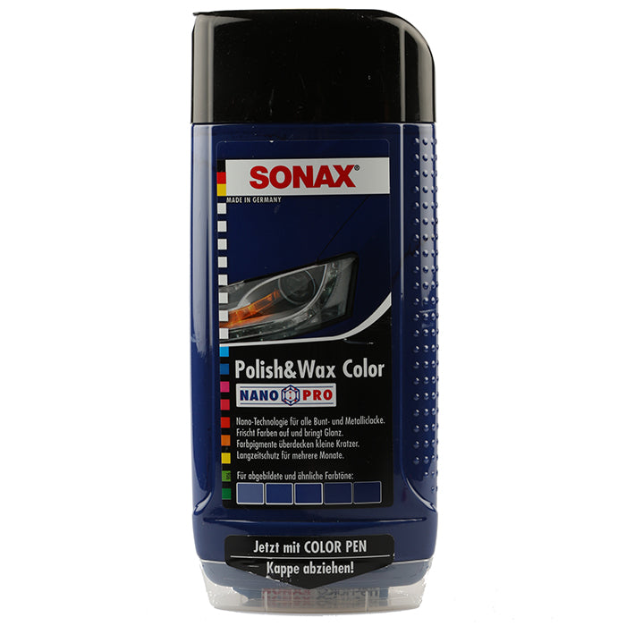 Sonax, Polish Og Wax Color Blå 500ml
