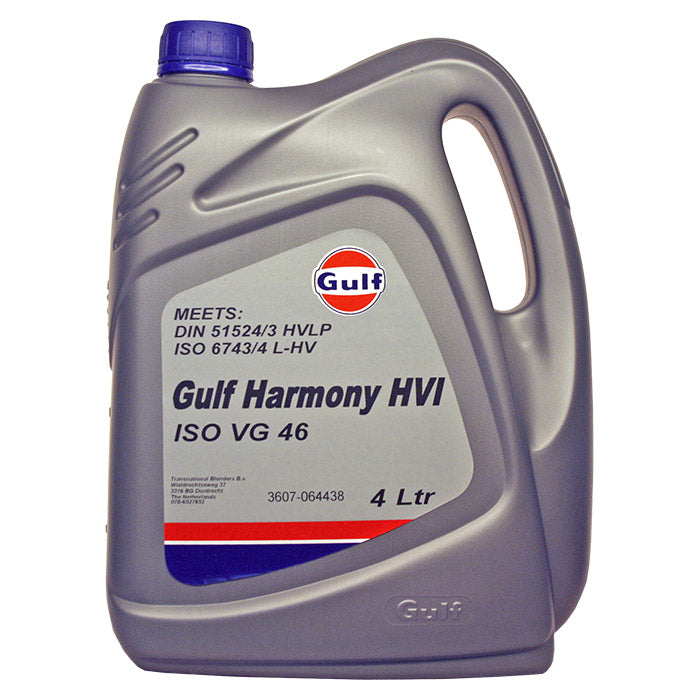 Gulf, High-Viscosity Hydraulic Oil 4L HVI 46