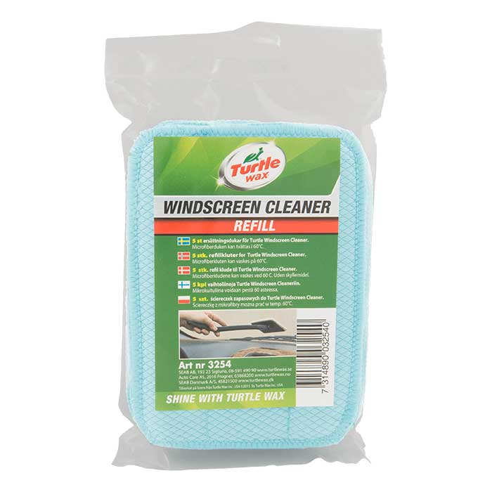 Turtle, Windscreen Cleaning Refill Pads