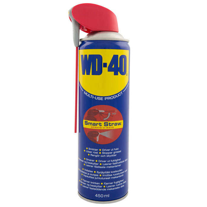 WD-40, Universal Spray med Smart Straw, 450ml