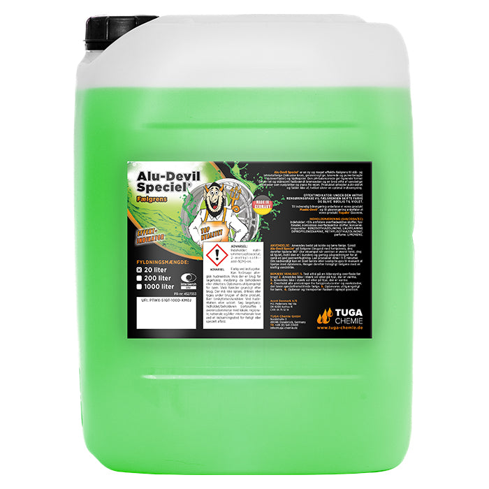 Tuga, Alu-Devil Speciel - Fælgrens 20L