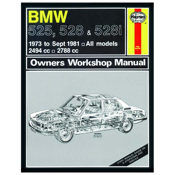 Haynes, BMW 525/528/528i Guide 1973-1981