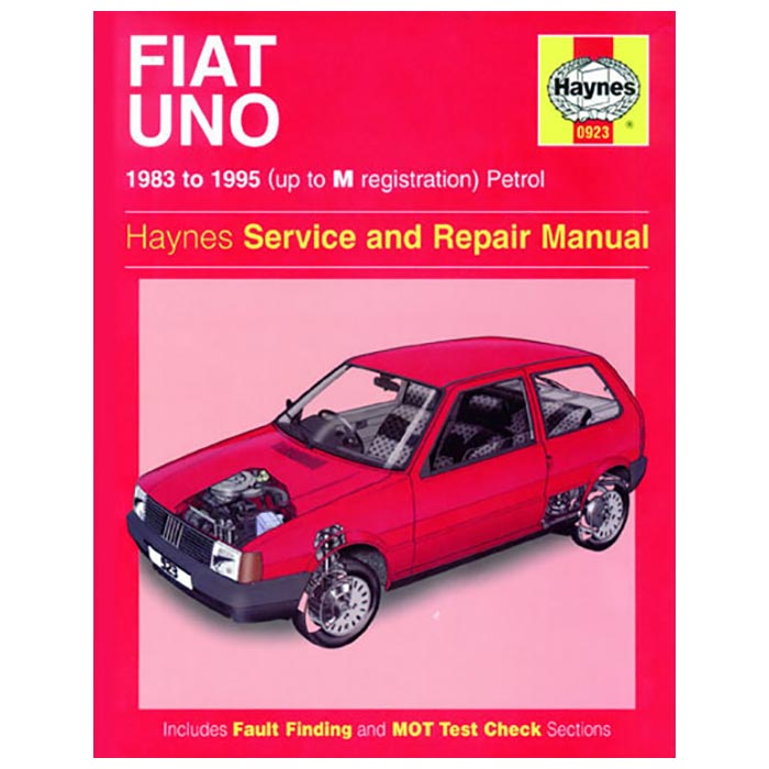 Haynes, Fiat Uno 1983-1995 Reparationsmanual (Engelsk)