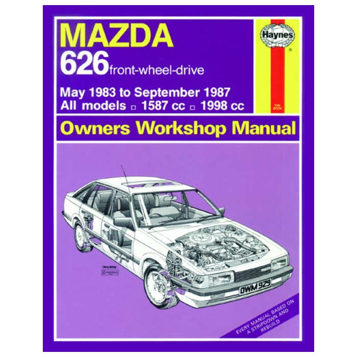 Haynes, Mazda 626 Repair Manual (1983-1987) English Edition