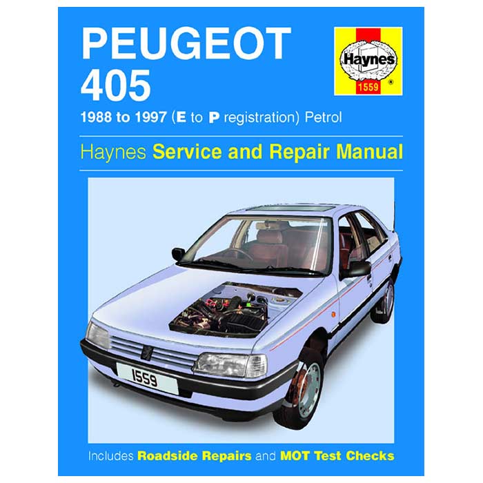 Haynes, Peugeot 405 Benzin Håndbog 1988-1997