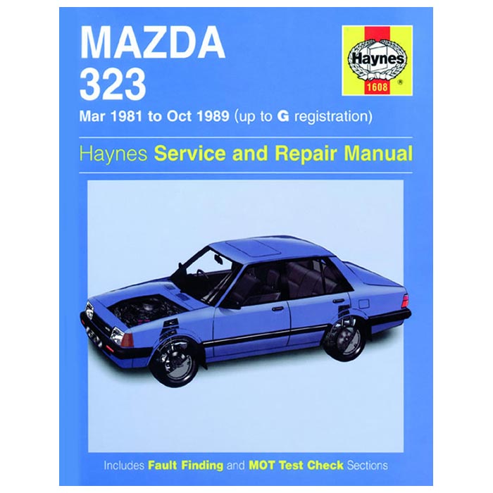 Haynes, Mazda 323 Vejledning 1981-1989