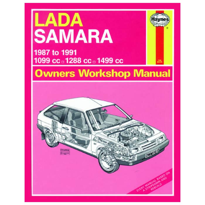 Haynes, Lada Samara 1987-1991 Reparationsguide