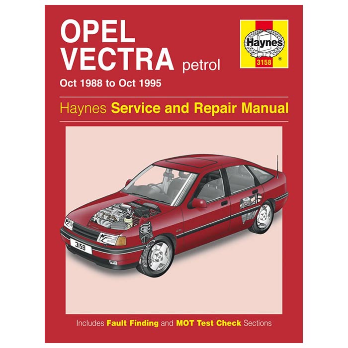 Haynes, Opel Vectra A Benzin Håndbog 1988-1995