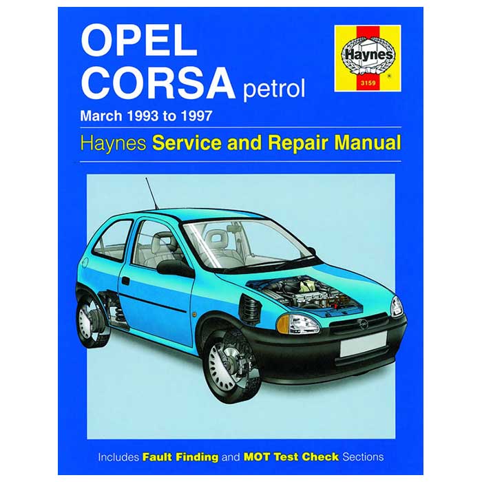 Haynes, Opel Corsa B Reparationsguide (1993-1997)