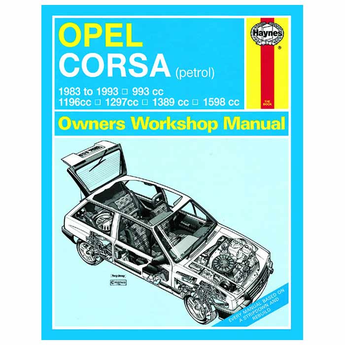 Haynes, Opel Corsa A Guide (1983-1993)