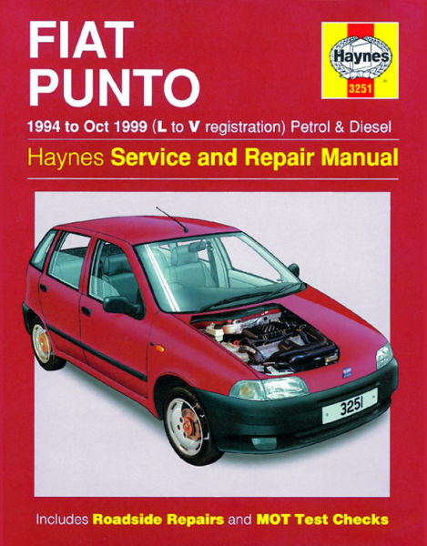 Haynes, Fiat Punto Service Manual 94-99 Benzin & Diesel