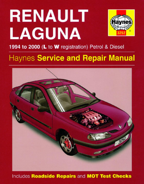 Haynes, Renault Laguna 1994-2000 Reparationsguide - Benzin & Diesel