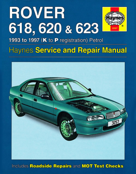 Haynes, Rover 618/620/623 Reparationsguide (1993-1997)