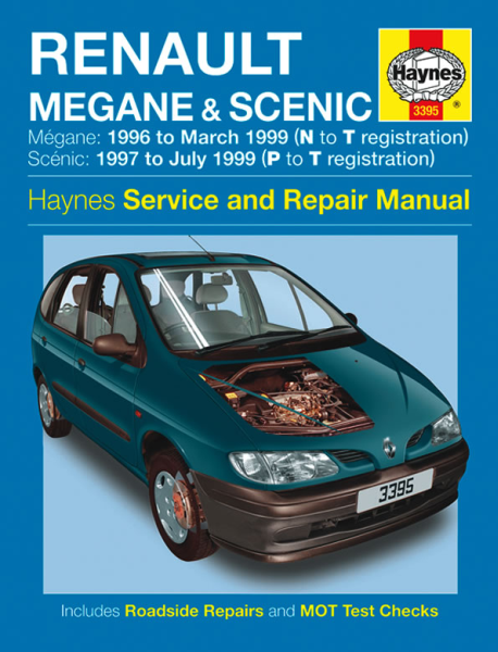 Haynes, Renault Megane & Scenic 96-99 Reparationshåndbog