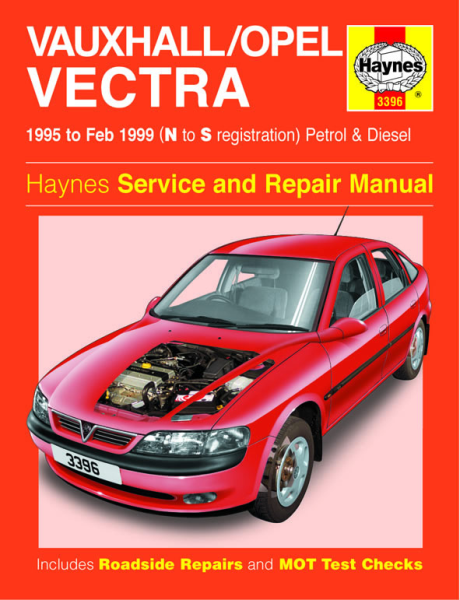 Haynes, Opel Vectra B Servicehåndbog 95-99 (Benzin & Diesel)