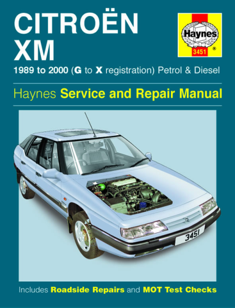 Haynes, Citroën XM Guide: Benzin & Diesel (1989-2000)