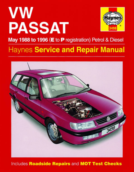 Haynes, Guide: VW Passat 88-96 Benzin/Diesel Manual