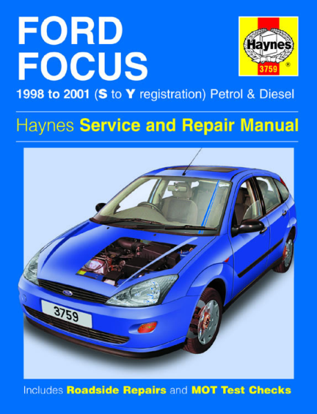 Haynes, Ford Focus Benzin & Diesel Håndbog (98-01)