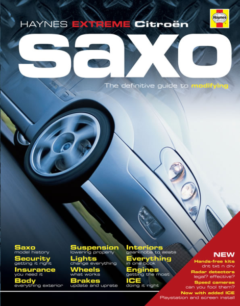 Haynes, Citroën Saxo Styling Guide