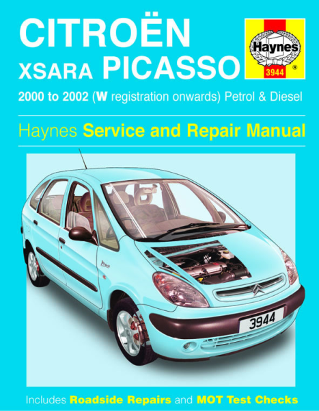 Haynes, Guide til Citroen Xsara Picasso (00-02) Benzin & Diesel