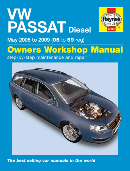 Haynes, VW Passat Diesel Guide 2005-2010