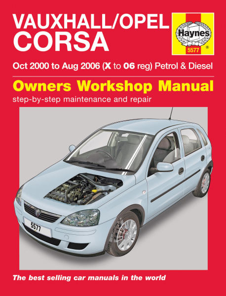 Haynes, Opel Corsa 2000-2006 Reparationsguide - Benzin & Diesel