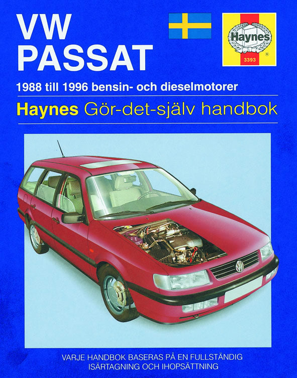 Haynes, VW Passat Reparationsguide 88-96 (Svensk)