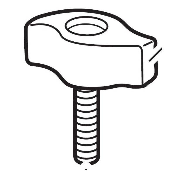 Thule, Fingerskrue 20mm - 7313020015286