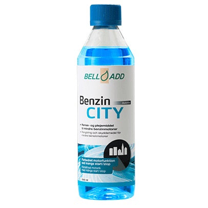 BellAdd, City Bil Benzin Additiv - 500ml Motor Renser & Forbedreer