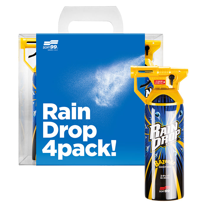 Soft99, Rain Drop Bazooka 300ml 4-pack